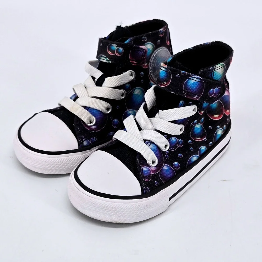 Converse Chuck Taylor All Star Easy On Bubble Print Toddler Sneakers Size 6